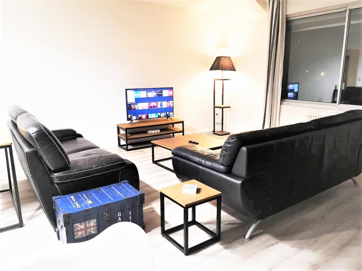 Greyhound - Grand Appartement Centre-Ville Soissons Exterior foto