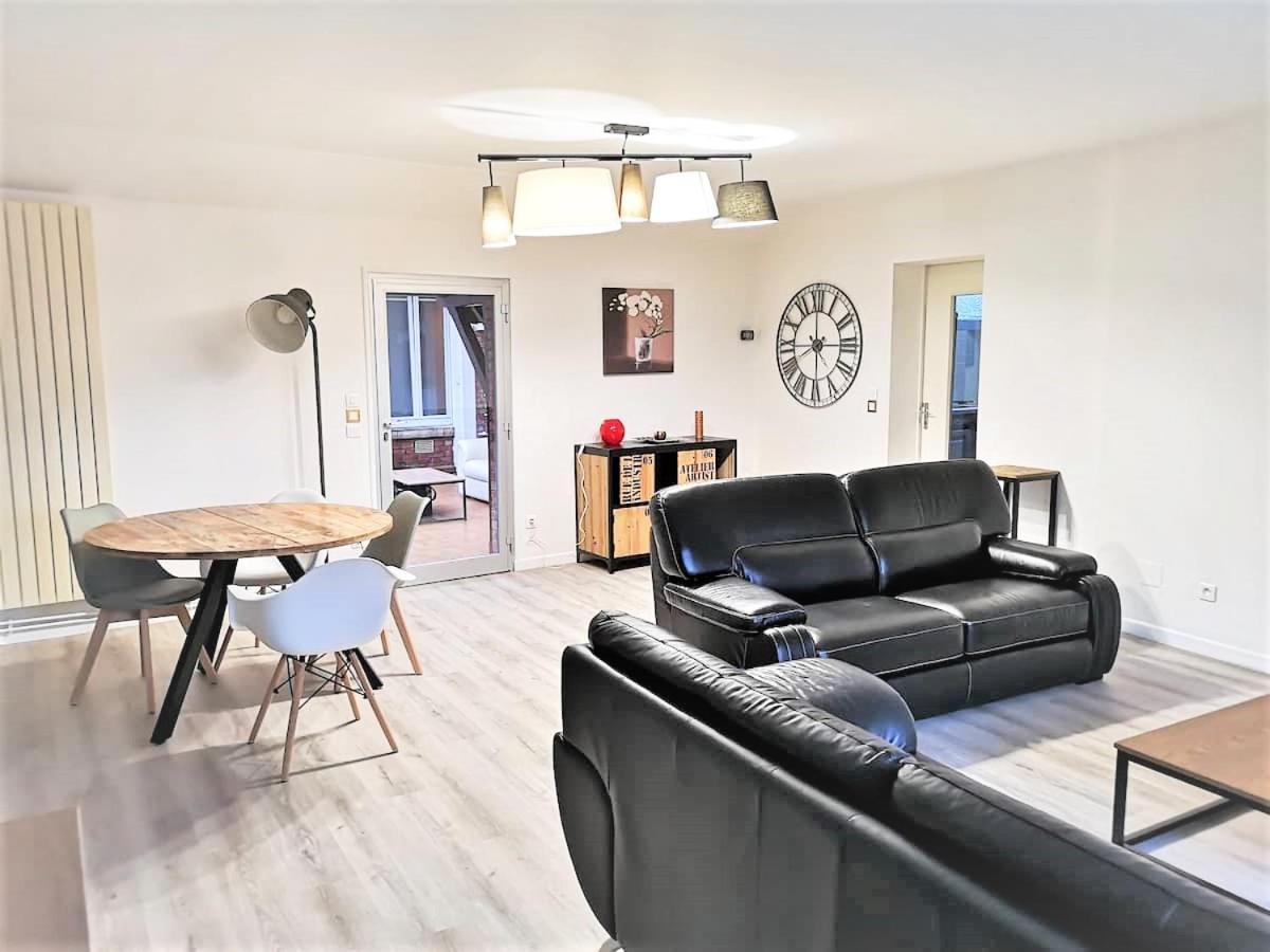 Greyhound - Grand Appartement Centre-Ville Soissons Exterior foto